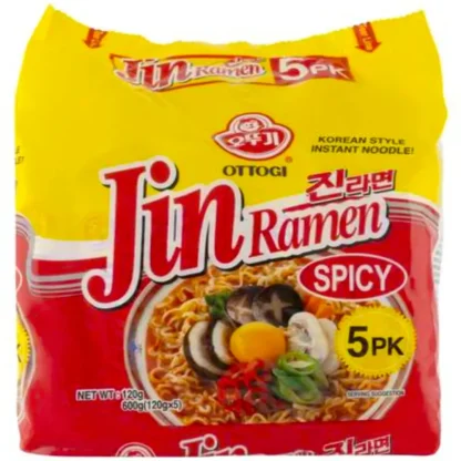 JIN RAMYEON HOT MULT 120G Arisu Kmart Panama