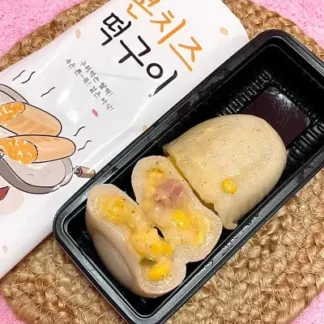 CORN CHEESE GRILLED RICE CAKE 400G