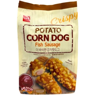 CRISPY CORN-DOG POTATO & FISH SAUSAGE 100G 더 바삭한 감자핫도그