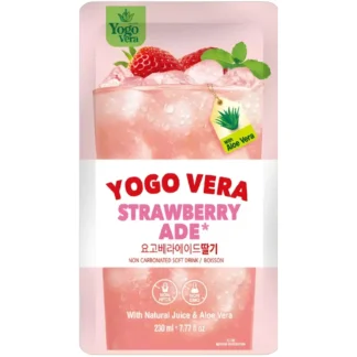 YOGOVERA STRAWBERRY ADE 230ML 요고베라 에이드 딸기