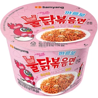 CARBONARA BULDAK HOT BIG BOWL 105G 까르보 불닭 큰사발