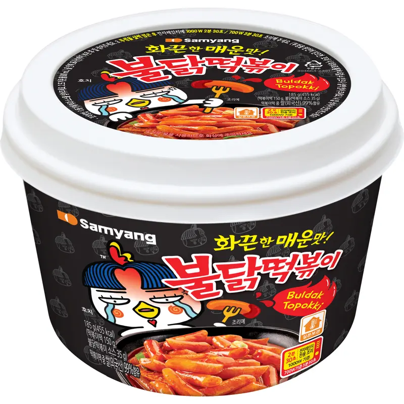 ORIGINAL BULDAK TOPOKKI BIG BOWL 185G 오리지날 불닭 떡볶이 큰사발
