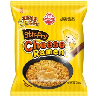 REAL CHEESE RAMEN STIR FRY MULTI MILD 120G 보들보들치즈볶음면 멀티