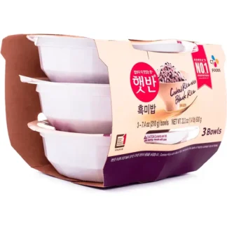 HATBAHN COOKED RICE BLACK 210G x3 US