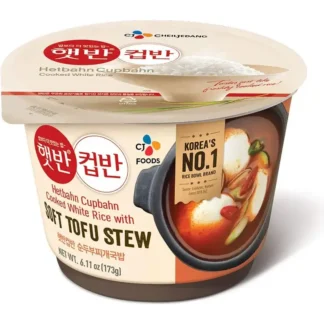 HATBAHN CUP RICE SOFT TOFU STEW 173G