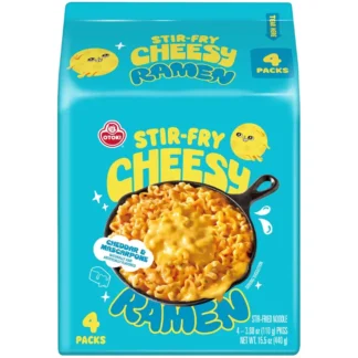 STIR FRY SPICY,CHEDDAR & MASCARPONE RAMEN MULTI 110G 리얼치즈볶음, 체다&마스카포네 멀티